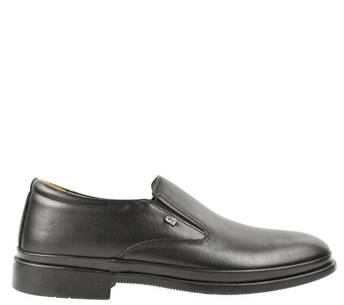 Pantofi casual, barbati, DR. JELL'S, B36-6292 negru, piele naturala